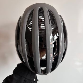 Used ABUS AirBreaker Race Grey Helmet size M bike — image 8 of 12