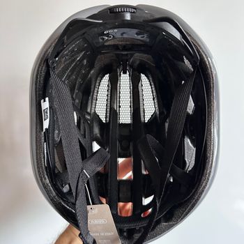 Used ABUS AirBreaker Race Grey Helmet size M bike — image 9 of 12