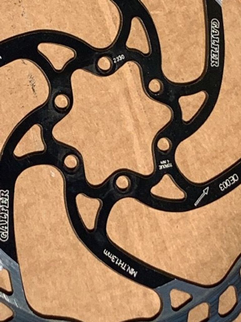 Używany Galfer Wave Fixed 6-Bolt Disc Brake Rotor 2025 bike — zdjęcie 4 z 4