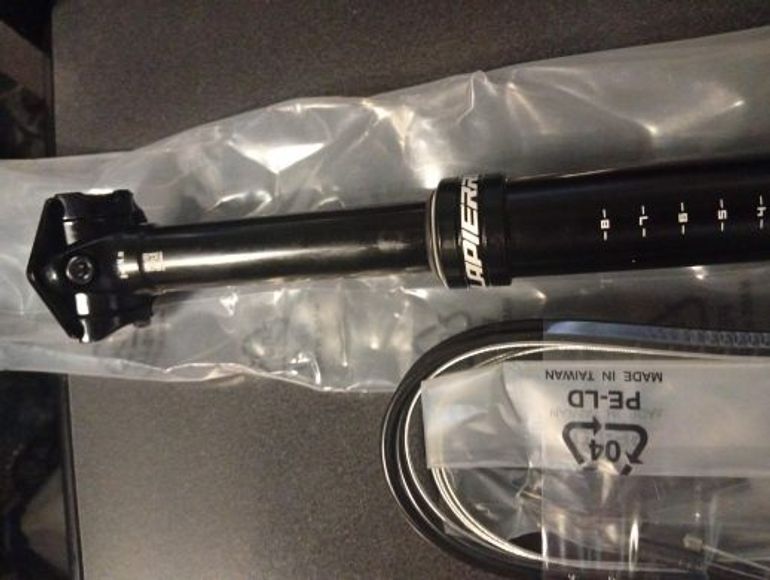 Used Lapierre Telescopico MTB 31.6mm 100mm Cavo Interno Levetto Sinistro bike — image 3 of 8