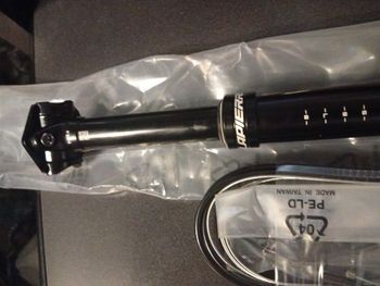 Used Lapierre Telescopico MTB 31.6mm 100mm Cavo Interno Levetto Sinistro bike — image 8 of 8