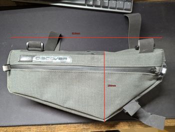 Used Pro Discover Frame Bag 2.7L bike