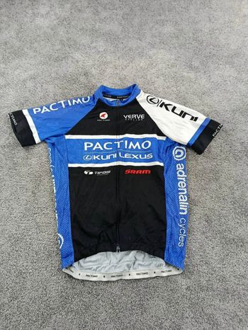 Pactimo maillot velo homme taille m -38 6815 cyclisme route respirant usa colorado bike usato