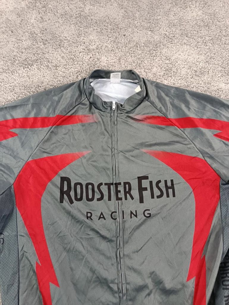 sans maillot velo homme taille xl -39 6894 cyclisme route respirant Rooster fish bike de segunda mano — imagen 2 de 7