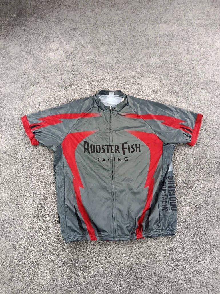 sans maillot velo homme taille xl -39 6894 cyclisme route respirant Rooster fish bike de segunda mano — imagen 1 de 7