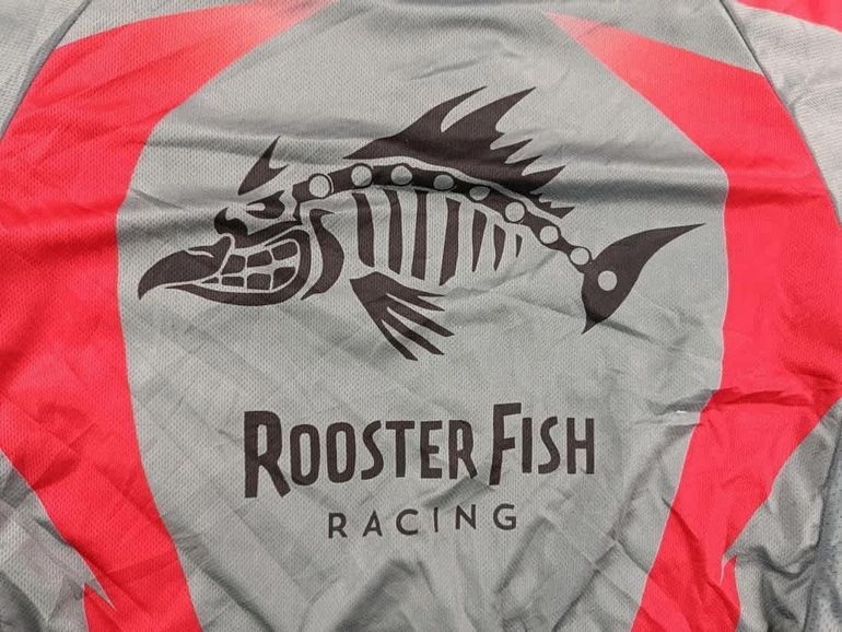 sans maillot velo homme taille xl -39 6894 cyclisme route respirant Rooster fish bike de segunda mano — imagen 6 de 7