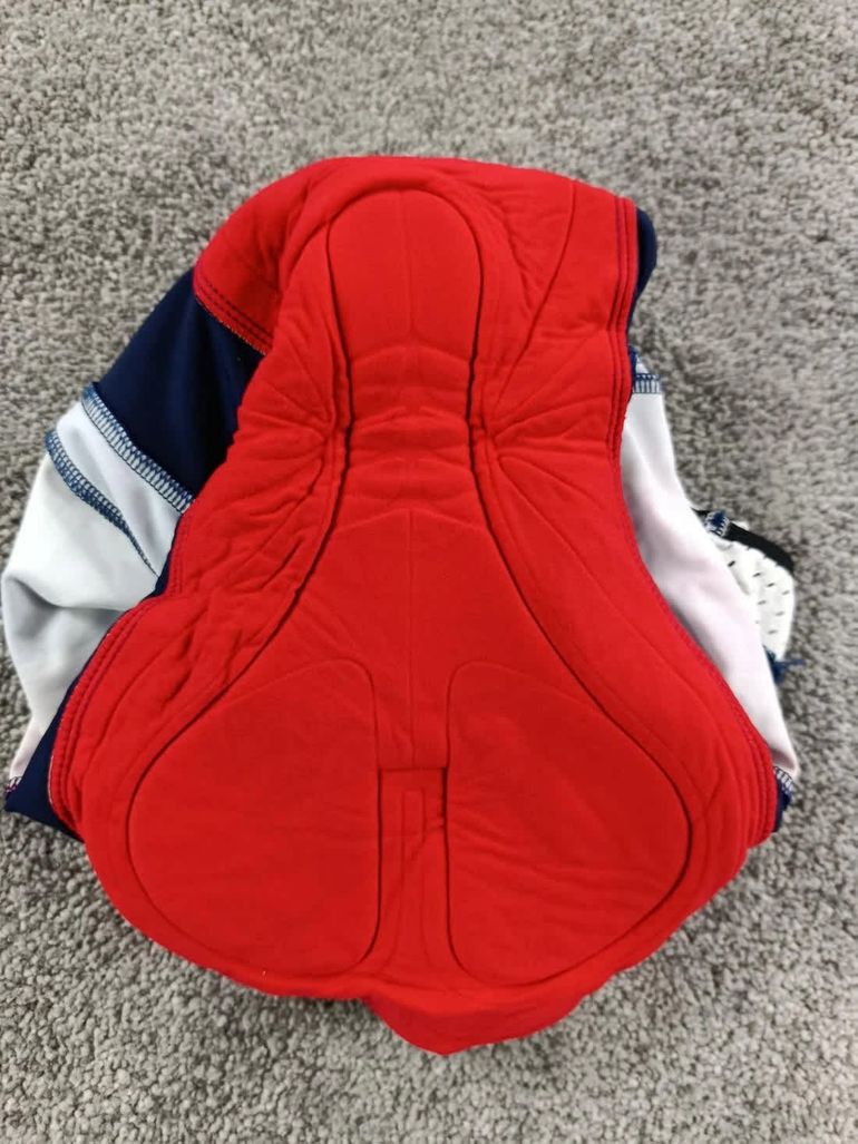 Używany Vermarc cuissard court velo homme taille xs -44 6984 cyclisme route lotto davitamon bike — zdjęcie 5 z 6