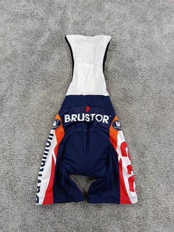 Używany Vermarc cuissard court velo homme taille xs -44 6984 cyclisme route lotto davitamon bike — zdjęcie 4 z 6