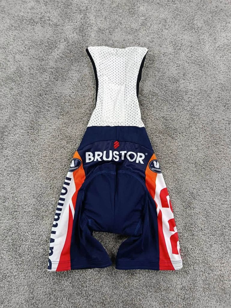 Używany Vermarc cuissard court velo homme taille xs -44 6984 cyclisme route lotto davitamon bike — zdjęcie 4 z 6