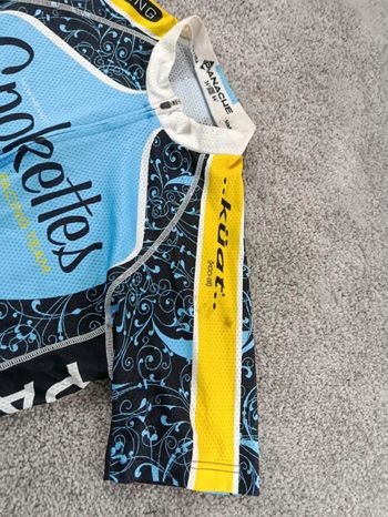 Panache maillot velo femme taille l -52 7222 cyclisme route respirant Nouveau-Mexique USA bike d'occasion — image 2 sur 9