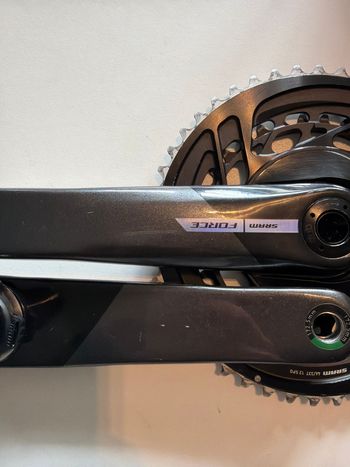Używany Sram Force D2 46/33 Chainrings 172.5mm Cranks 2024 bike — zdjęcie 3 z 5