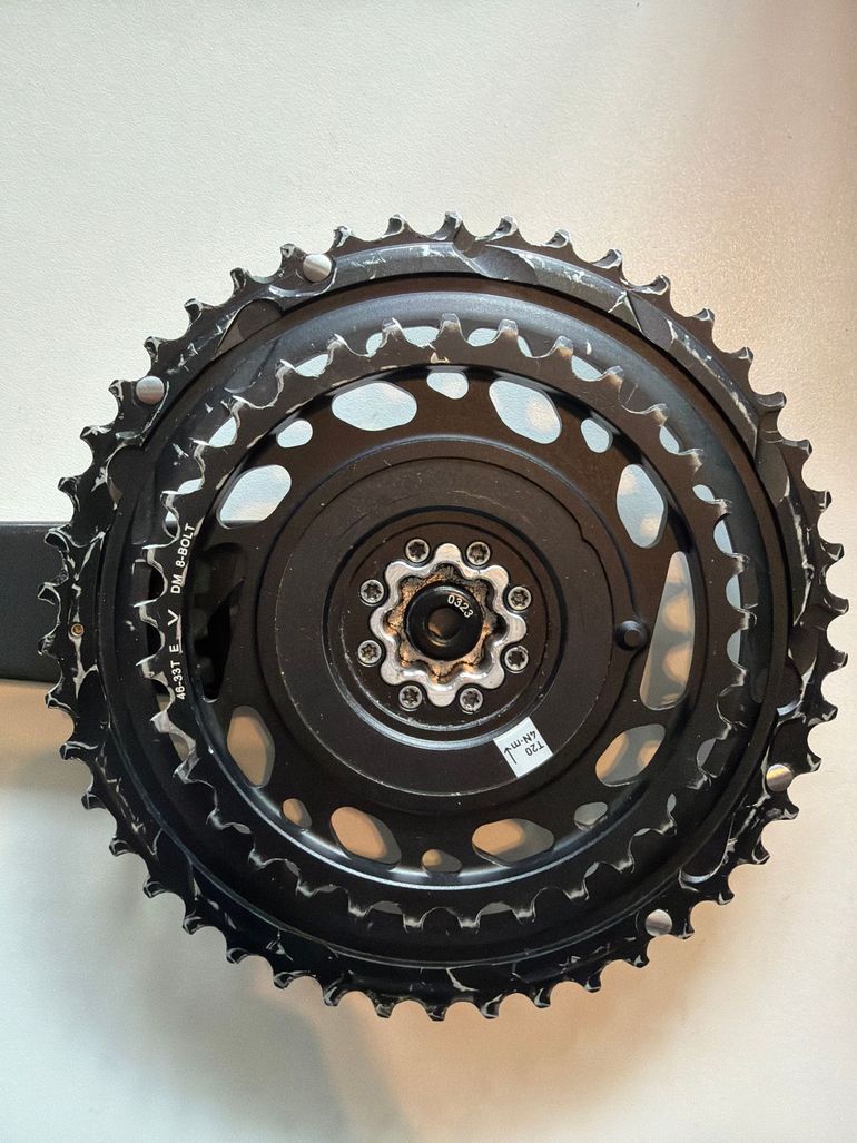 Używany Sram Force D2 46/33 Chainrings 172.5mm Cranks 2024 bike — zdjęcie 2 z 5