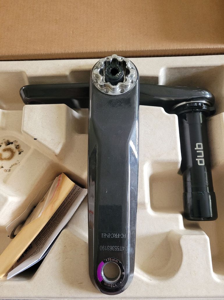 Used Sram Force E1 DUB Crankarms 2026 bike — image 2 of 5
