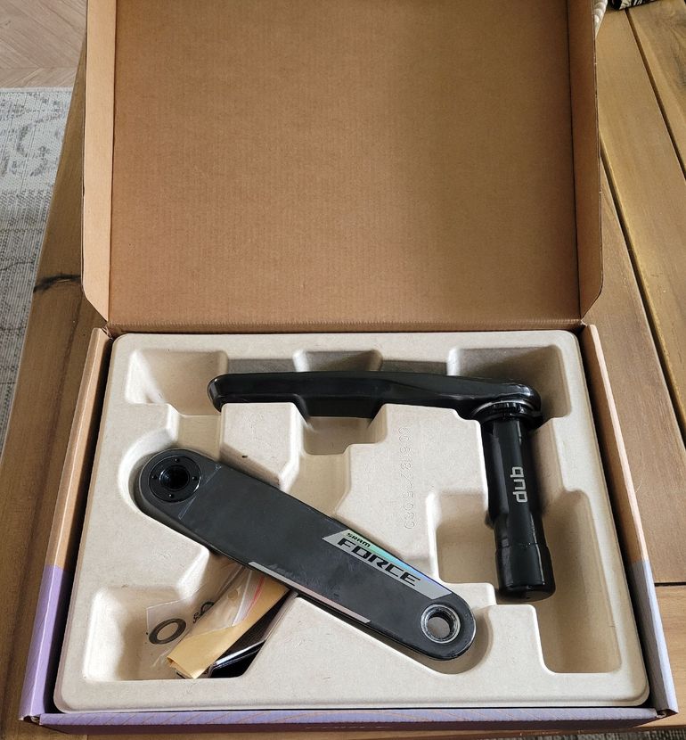Used Sram Force E1 DUB Crankarms 2026 bike — image 1 of 5
