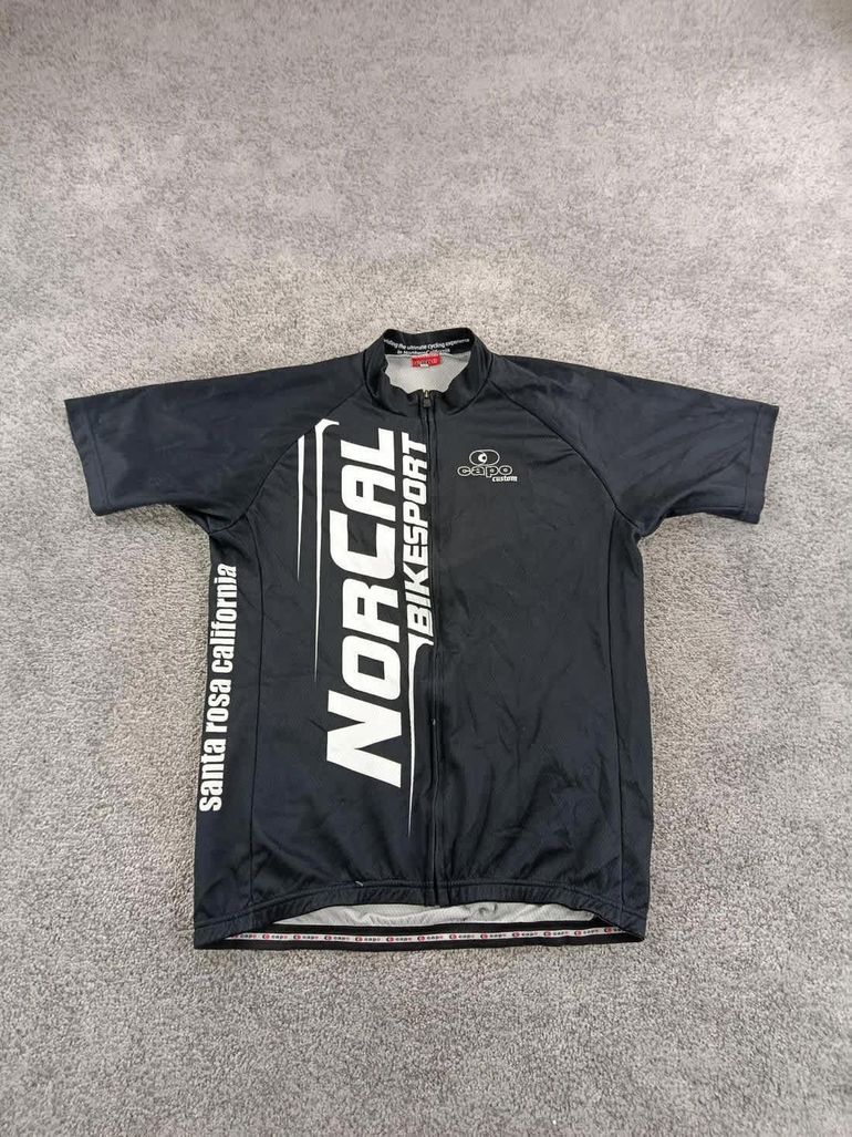 Použité Capo maillot velo femme taille xxl -40 6887 cyclisme route respirant usa bike — obrázek 1 z 6