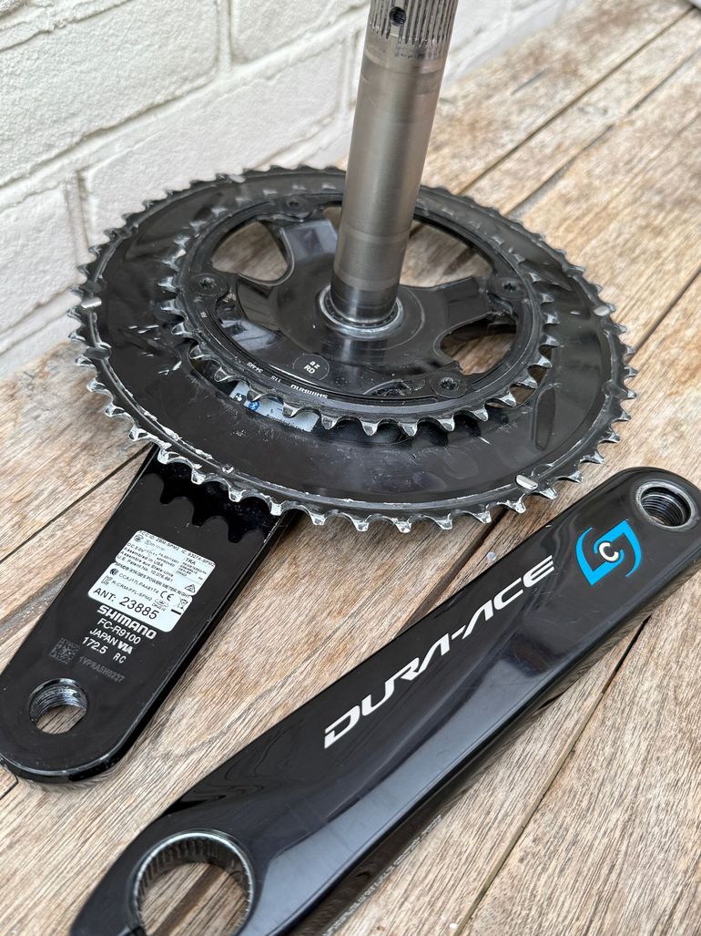 Używany Shimano Dura Ace R9100 Crank Powermeter 2020 bike — zdjęcie 4 z 6