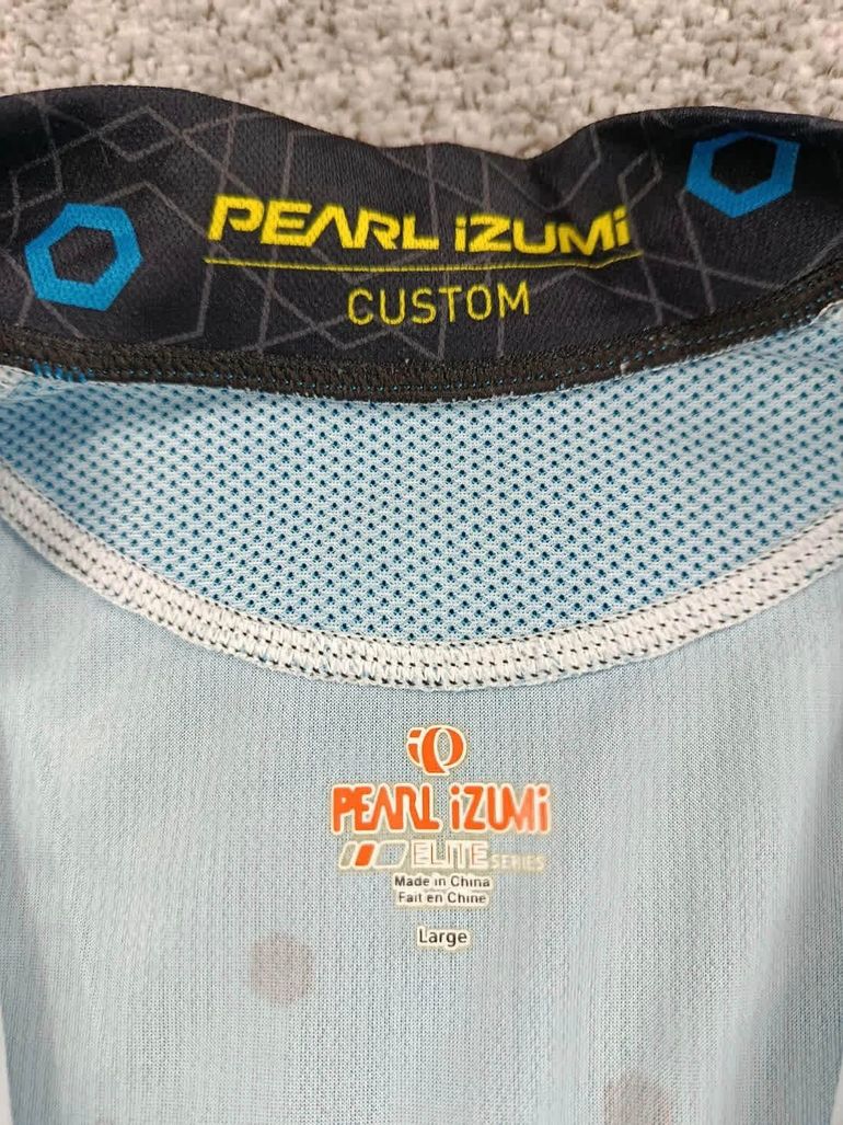 sans pearl izumi maillot velo homme taille l -39 6842 cyclisme route respirant elite bike de segunda mano — imagen 5 de 8