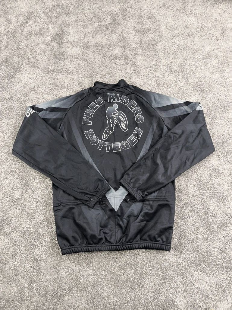 Gebrauchtes Decca veste velo mi-saison homme taille M - 19 3399 - noir Free riders bike — Bild 3 von 4