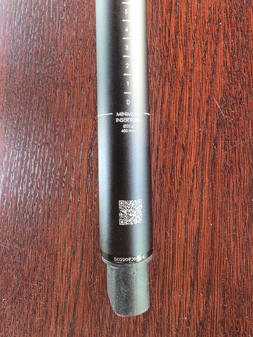 Brugt Orbea Dropper Post OC MC20 31.6 170mm bike — billede 2 af 6
