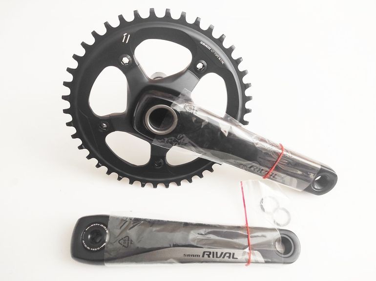 Używany Sram Rival 1 GXP Chainset 1x11 Speed 42T 172.5mm bike — zdjęcie 1 z 13