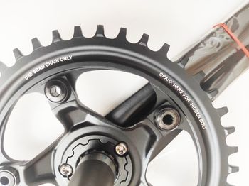 Używany Sram Rival 1 GXP Chainset 1x11 Speed 42T 172.5mm bike — zdjęcie 8 z 13