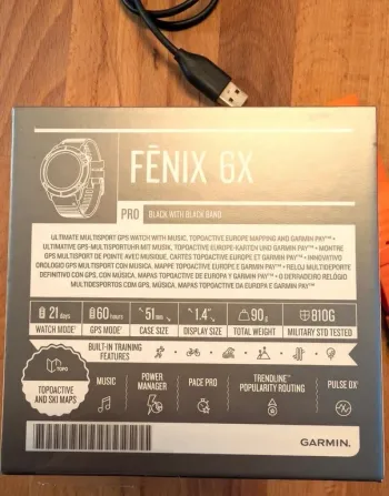 Used Garmin Fenix 6x Pro 2021 bike — image 6 of 6