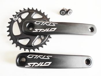 Używany Truvativ Stylo 6K Crankset 1x11/12 Speed PowerSpline Boost DM 32T 170mm bike