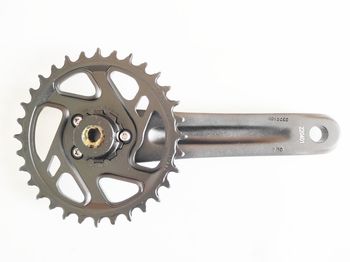 Używany Truvativ Stylo 6K Crankset 1x11/12 Speed PowerSpline Boost DM 32T 170mm bike — zdjęcie 4 z 10