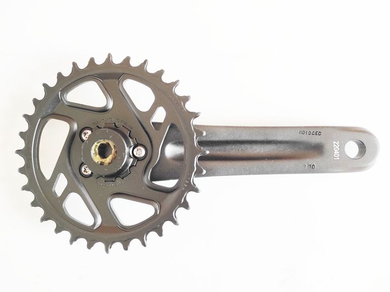 Używany Truvativ Stylo 6K Crankset 1x11/12 Speed PowerSpline Boost DM 32T 170mm bike — zdjęcie 4 z 10