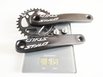 Używany Truvativ Stylo 6K Crankset 1x11/12 Speed PowerSpline Boost DM 32T 170mm bike — zdjęcie 10 z 10
