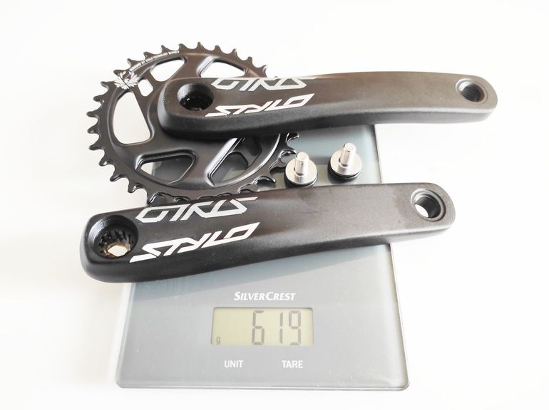 Używany Truvativ Stylo 6K Crankset 1x11/12 Speed PowerSpline Boost DM 32T 170mm bike — zdjęcie 10 z 10