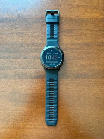 Used Garmin Fenix 6X Pro bike