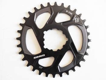Used Sram X-SYNC 32T Direct Mount Narrow Wide ChainRing 3mm Offset Boost bike