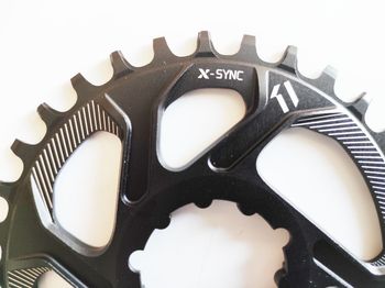 Used Sram X-SYNC 32T Direct Mount Narrow Wide ChainRing 3mm Offset Boost bike — image 5 of 12