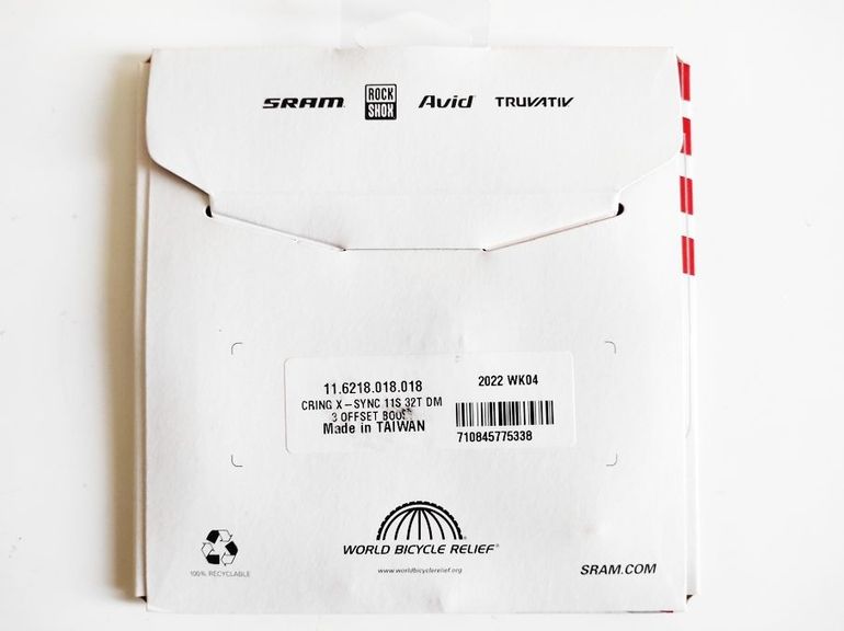 Used Sram X-SYNC 32T Direct Mount Narrow Wide ChainRing 3mm Offset Boost bike — image 8 of 12