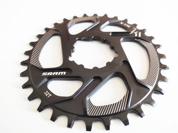 Used Sram X-SYNC 32T Direct Mount Narrow Wide ChainRing 3mm Offset Boost bike — image 2 of 12