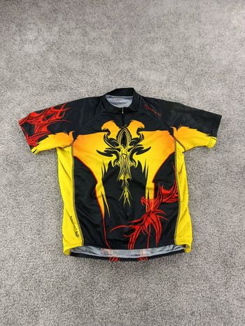 primal maillot velo homme taille L-38 6783 cyclisme route respirant tribal bike de segunda mano