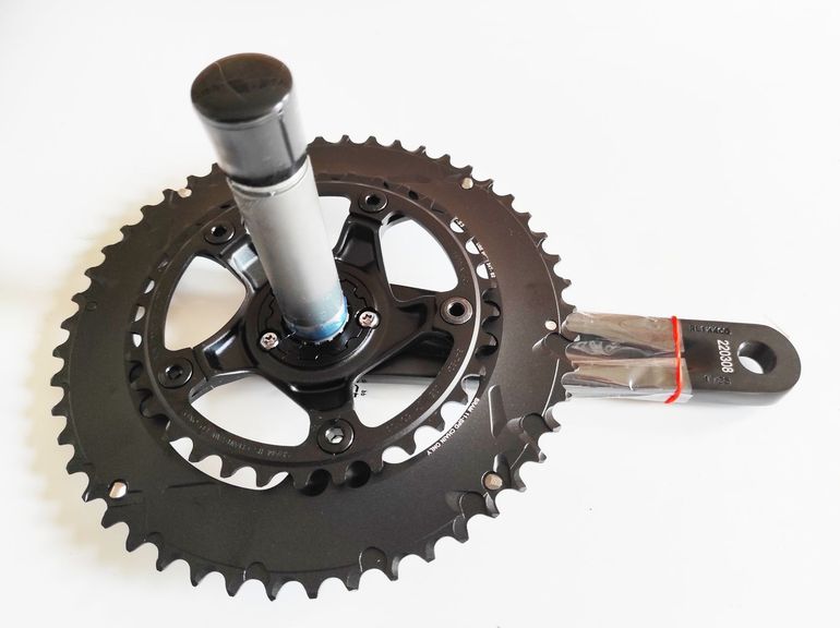 Used Sram Rival 22 GXP Chainset 2x11 Speed 50/34T 170mm bike — image 4 of 10