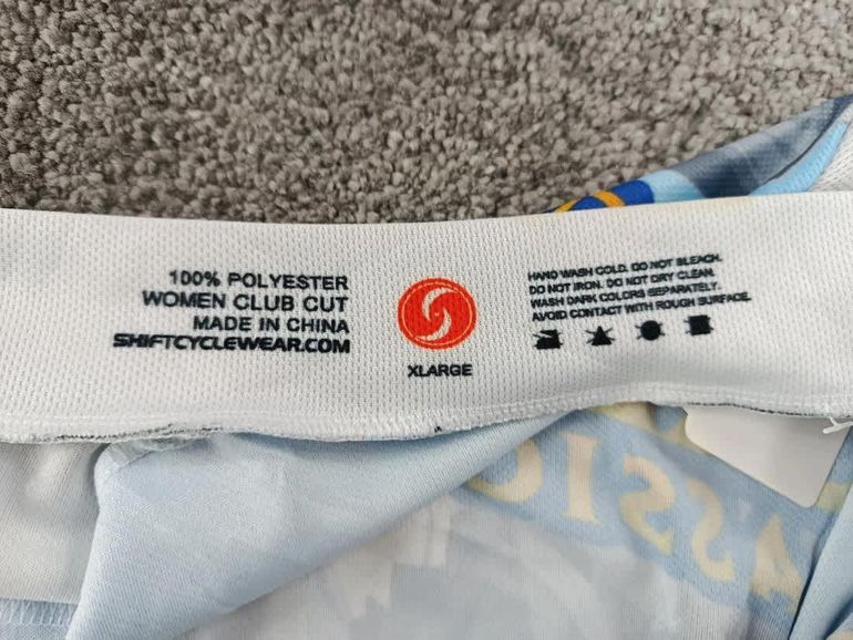 sans shift cyclewear maillot velo femme taille xl -38 6805 cyclisme route respirant californie bike d'occasion — image 2 sur 4