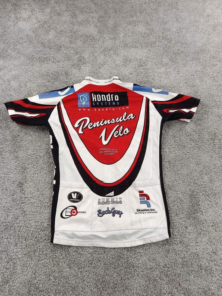 Vermarc maillot velo homme taille M-32 6702 cyclisme route respirant Bianchi bike de segunda mano — imagen 3 de 5