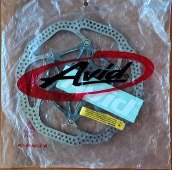 Used Avid 160mm 6 Fori IS con spider Alu bike