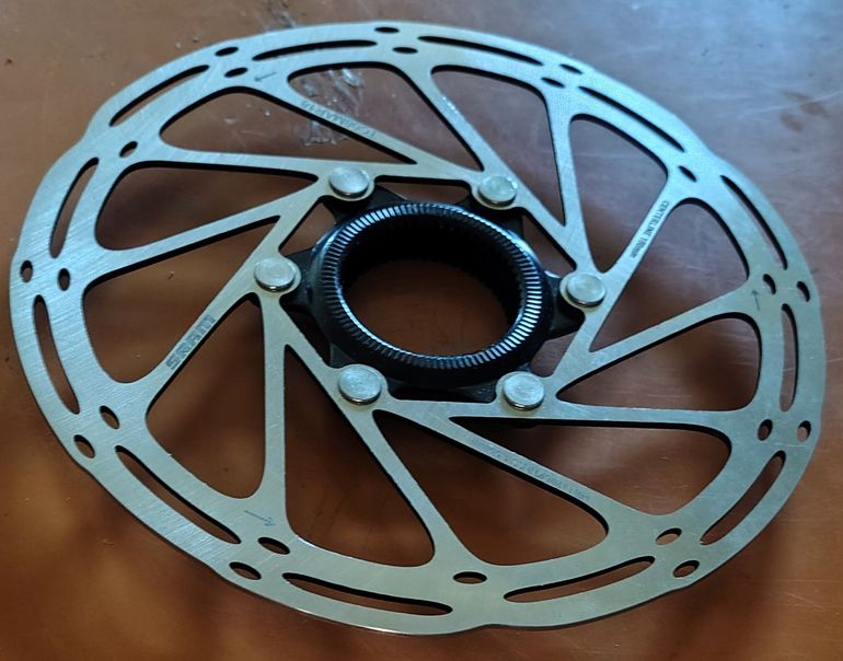 Used Sram Disco Freno 160mm Centerlock CL bike — image 3 of 3