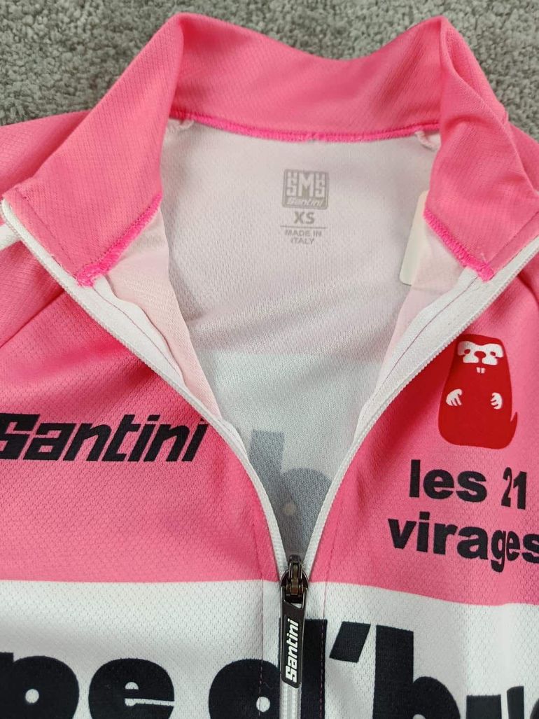 Używany Santini maillot velo homme taille xs -29 7989 cyclisme route respirant Alpe d'Huez, marque:, état: Très bon état, taille: XS, 30, 00 € bike — zdjęcie 4 z 9