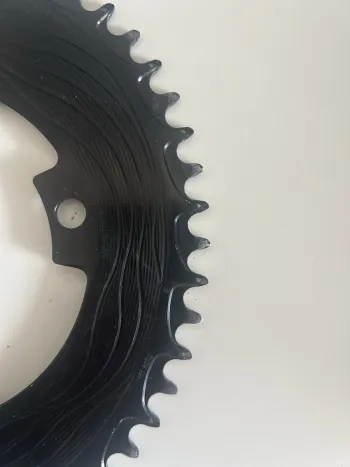 Used Alugear 50T oval chainring 107bcd bike — image 2 of 3