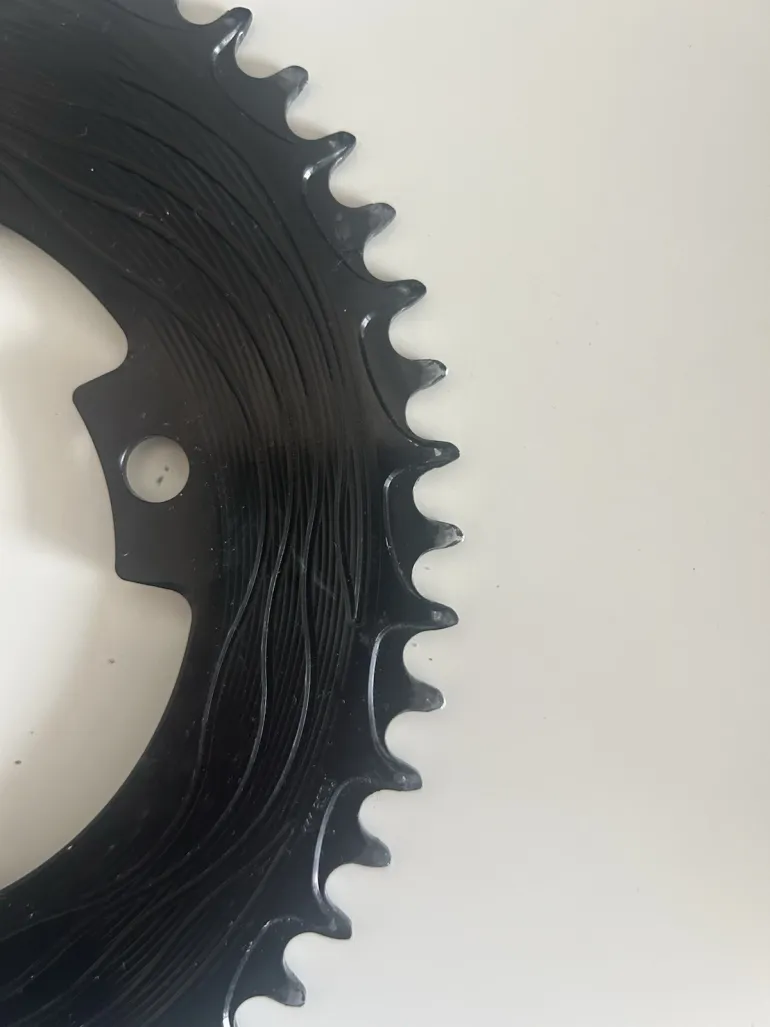 Used Alugear 50T oval chainring 107bcd bike — image 2 of 3