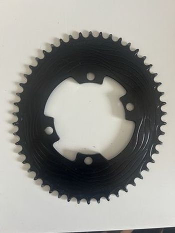 Used Alugear 50T oval chainring 107bcd bike