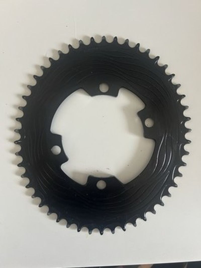 Used Alugear 50T oval chainring 107bcd Drivetrain & Pedals