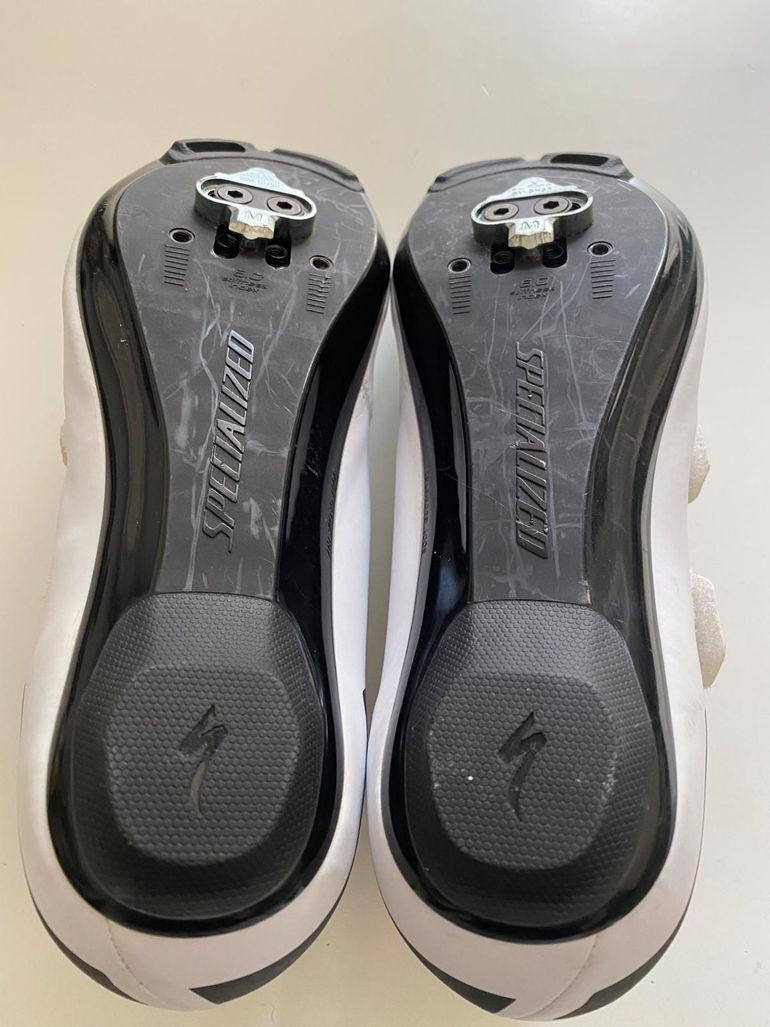 Used Specialized Sport Road Shoes White Size 41 bike — image 7 of 7