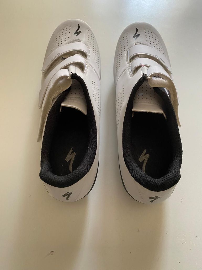 Used Specialized Sport Road Shoes White Size 41 bike — image 2 of 7