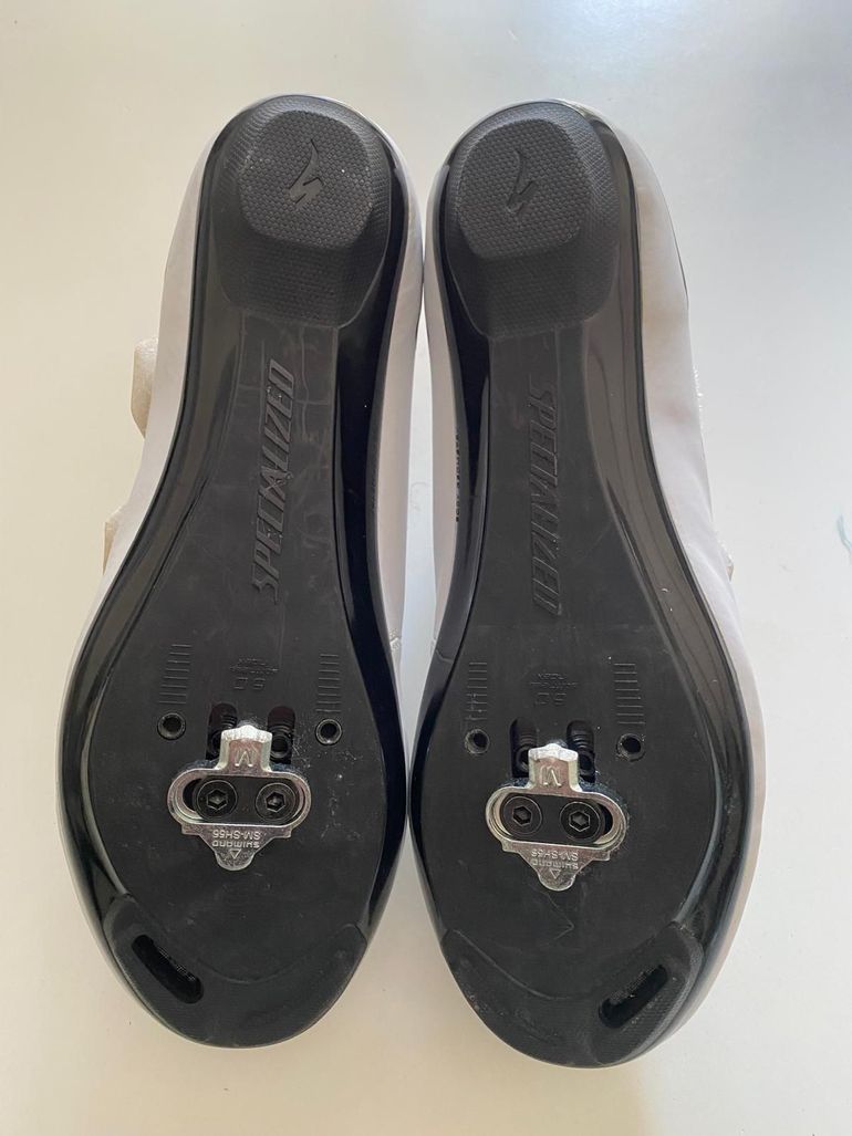 Used Specialized Sport Road Shoes White Size 41 bike — image 6 of 7